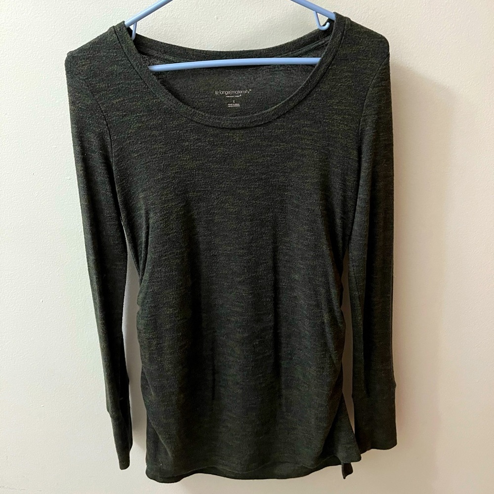 Liz Lange Maternity Long and Short Sleeve Small Shirts